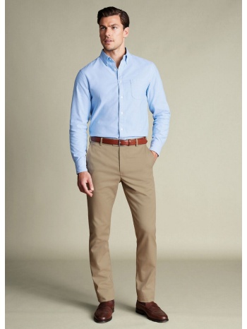 charles tyrwhitt ανδρικό chino παντελόνι slim fit non iron