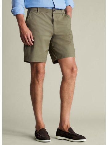 charles tyrwhitt ανδρική βερμούδα slim fit από ελαστικό