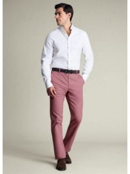 charles tyrwhitt ανδρικό παντελόνι chino slim fit non iron με ελαστική μέση