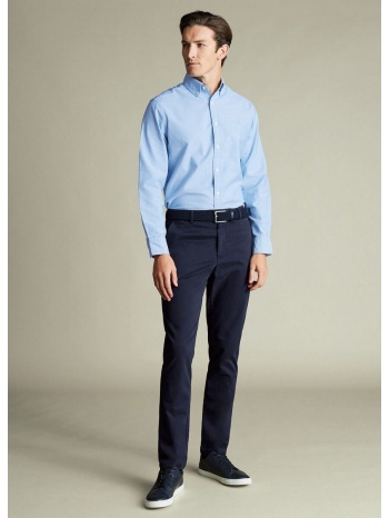 charles tyrwhitt ανδρικό chino παντελόνι slim fit non iron