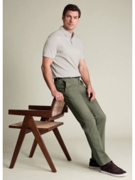 charles tyrwhitt ανδρικό chino παντελόνι slim fit non iron με ελαστικό ύφασμα