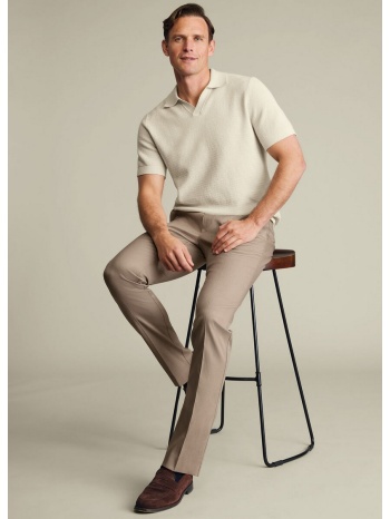 charles tyrwhitt ανδρικό παντελόνι smart texture slim fit