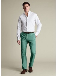 charles tyrwhitt ανδρικό παντελόνι chino slim fit non iron με ελαστική μέση