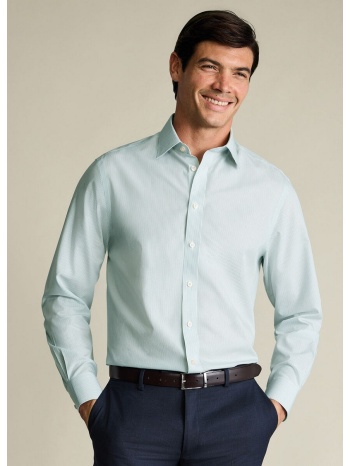 charles tyrwhitt ανδρικό πουκάμισο ριγέ poplin non iron