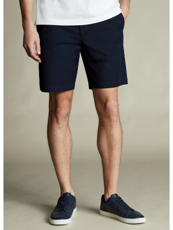 charles tyrwhitt ανδρικό shorts με κλείσιμο με κουμπί και