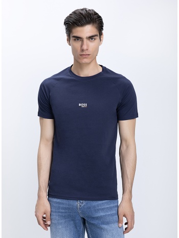 boss ανδρικό t-shirt βαμβακερό με logo slim fit