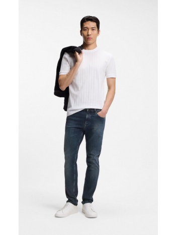 boss ανδρικό super soft stretch denim παντελόνι slim fit