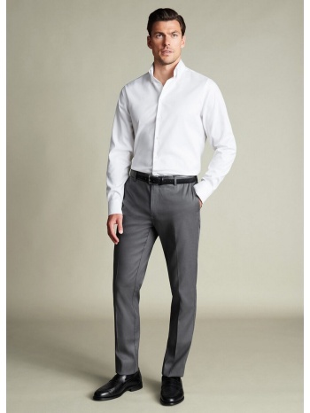 charles tyrwhitt ανδρικό παντελόνι smart texture slim fit