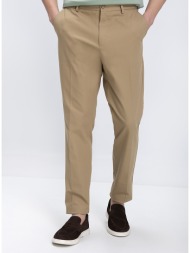 boss ανδρικό παντελόνι slim fit από cotton blend twill με zipped side pocket