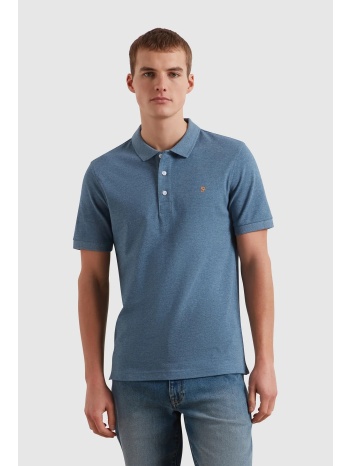 farah ανδρική polo μπλούζα από βιολογικό βαμβάκι slim fit