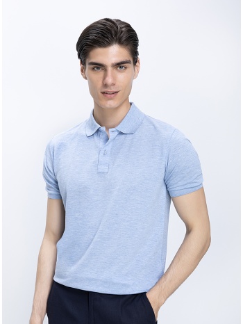 vardas ανδρική polo μπλούζα βαμβακερή με minimal σχεδιασμό