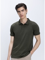 ανδρική polo μπλούζα βαμβακερή regular fit