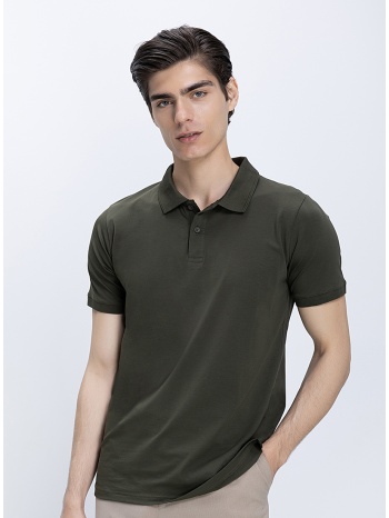 ανδρική polo μπλούζα βαμβακερή regular fit
