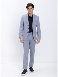 hugo ανδρικό κοστούμι δύο τεμαχίων extra slim fit με notch lapels