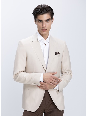 boss ανδρικό λινό σακάκι modern fit σε προσφορά