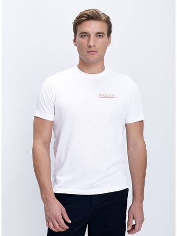 farah ανδρικό t-shirt βαμβακερό με graphic print σε προσφορά