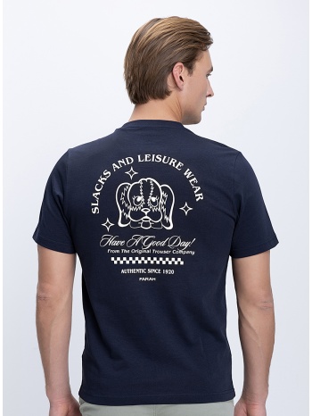 farah ανδρικό t-shirt βαμβακερό με graphic print σε προσφορά