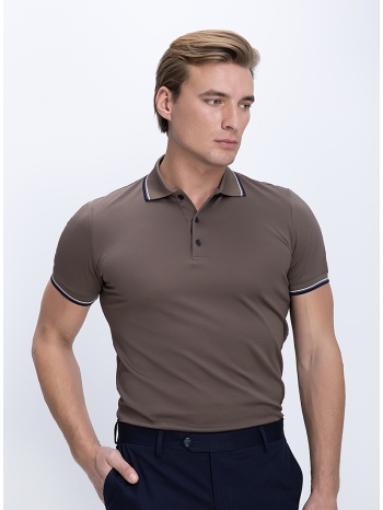 kaiserhoff ανδρικό polo βαμβακερό με contrast λεπτομέρειες σε προσφορά