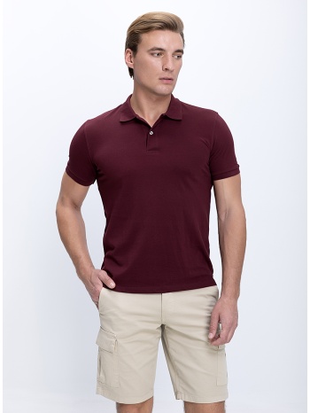 ανδρικό polo βαμβακερό regular fit σε προσφορά