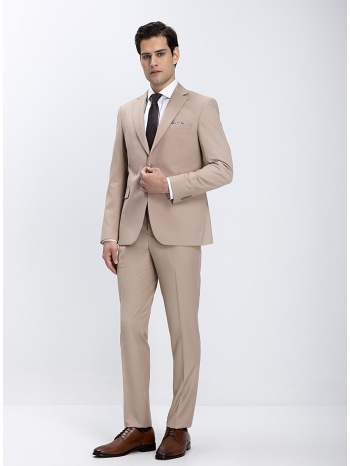 ανδρικό κοστούμι modern fit με πέτο notch modern fit σε προσφορά