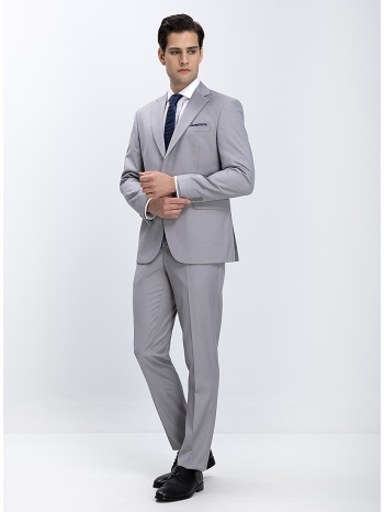 ανδρικό κοστούμι modern fit με πέτο notch modern fit σε προσφορά