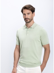 hd x vardas ανδρικό πλεκτό polo με γιακά regular fit