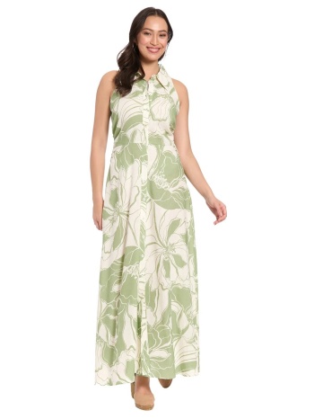 stella lorand γυναικείο maxi φόρεμα linen blend με σε προσφορά
