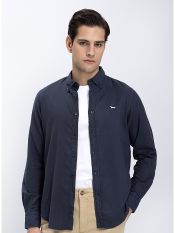 harmont & blaine ανδρικό βαμβακερό πουκάμισο με button down σε προσφορά