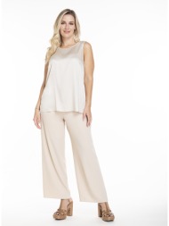 luisa viola γυναικείο παντελόνι wide leg
