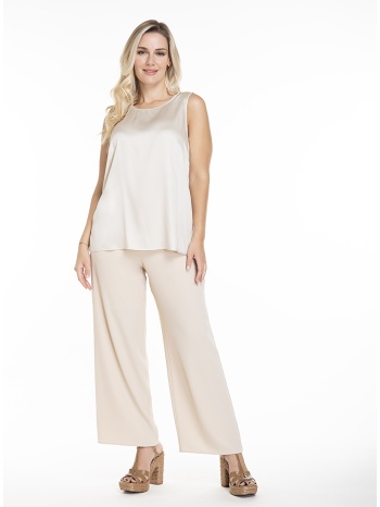 luisa viola γυναικείο παντελόνι wide leg σε προσφορά