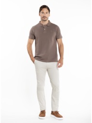 b.s bags ανδρικό βαμβακερό παντελόνι chino slim fit
