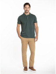 b.s bags ανδρικό βαμβακερό παντελόνι chino slim fit