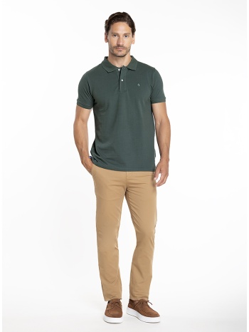 b.s bags ανδρικό βαμβακερό παντελόνι chino slim fit σε προσφορά