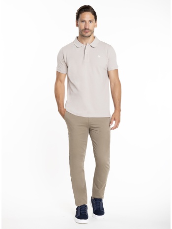b.s bags ανδρικό βαμβακερό παντελόνι chino slim fit σε προσφορά