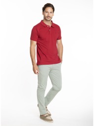 b.s bags ανδρικό βαμβακερό παντελόνι chino slim fit
