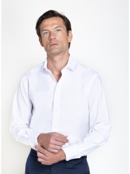 kaiserhoff ανδρικό πουκάμισο βαμβακερό non-iron μονόχρωμο modern fit για business & formal εμφανίσει