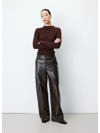 grace & mila γυναικείο παντελόνι barrel wide leg με
