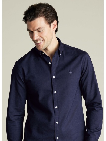 charles tyrwhitt ανδρικό πουκάμισο stretch washed oxford