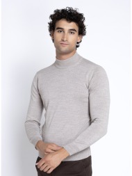 ανδρικό μονόχρωμο πλεκτό regular fit ημιζιβάγκο για smart casual & business εμφανίσεις