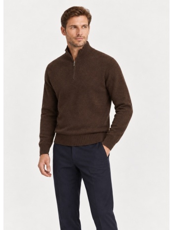 camicissima ανδρικό μονόχρωμο cashmere blend πλεκτό