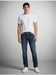 mcgregor ανδρικό dark blue denim παντελόνι slim fit για casual & smart casual εμφανίσεις