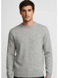 camicissima ανδρικό μονόχρωμο πλεκτό cashmere blend regular fit για smart casual εμφανίσεις