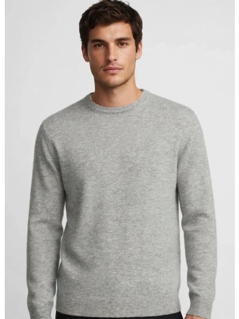 camicissima ανδρικό μονόχρωμο πλεκτό cashmere blend regular
