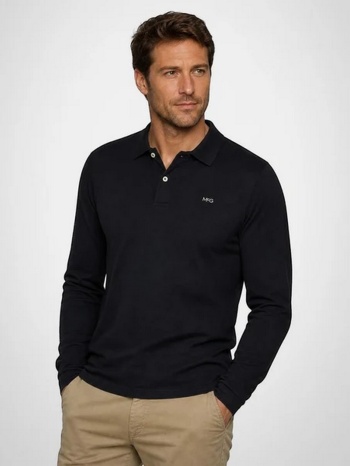 mcgregor ανδρικό μονόχρωμο βαμβακερό polo regular fit με