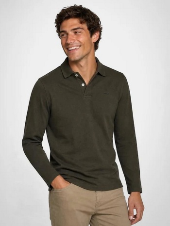 mcgregor ανδρικό μονόχρωμο βαμβακερό polo regular fit με