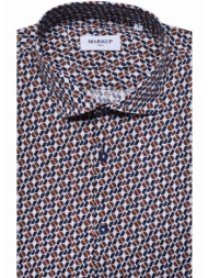 mark up πουκάμισο retro printed modern fit