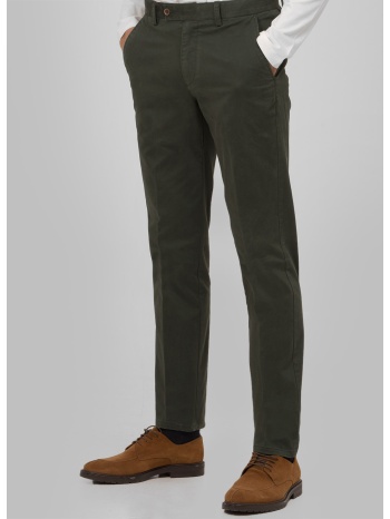 παντελόνι chinos slim fit σε πράσινο σκούρο σε προσφορά