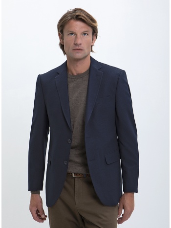 vardas σακάκι super 120`s slim fit σε μπλε καρό σε προσφορά