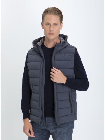 puffer γιλέκο με κουκούλα modern fit σε προσφορά