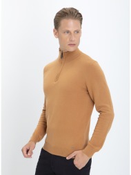 markup πλεκτό ηalf zip ...